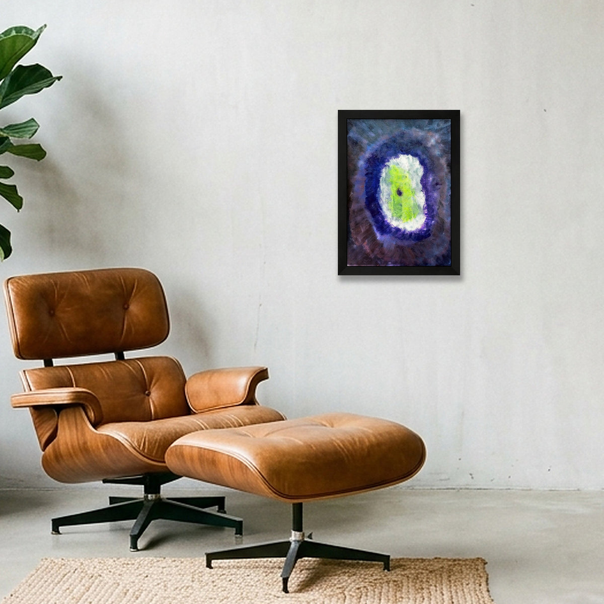 Open  — A4 (21×30cm, 8×12") Black Frame