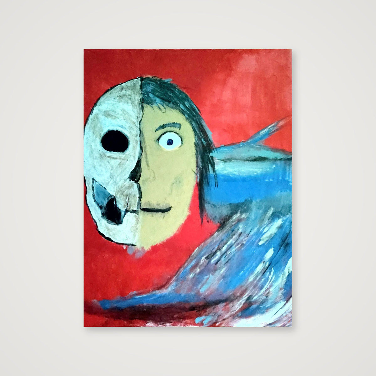 The dehumanization of humanity — 60×80cm, 24×31" Print only