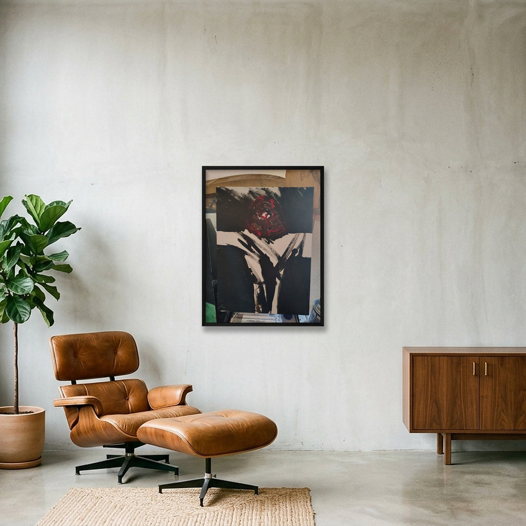 Messiah — 60×80cm, 24×31" Black Frame