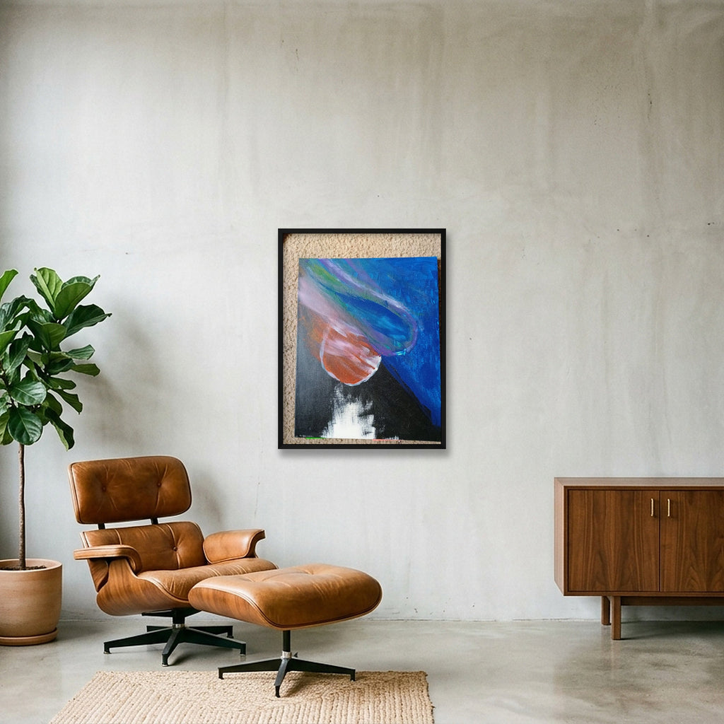 Love you tomorrow  — 60×80cm, 24×31" Black Frame