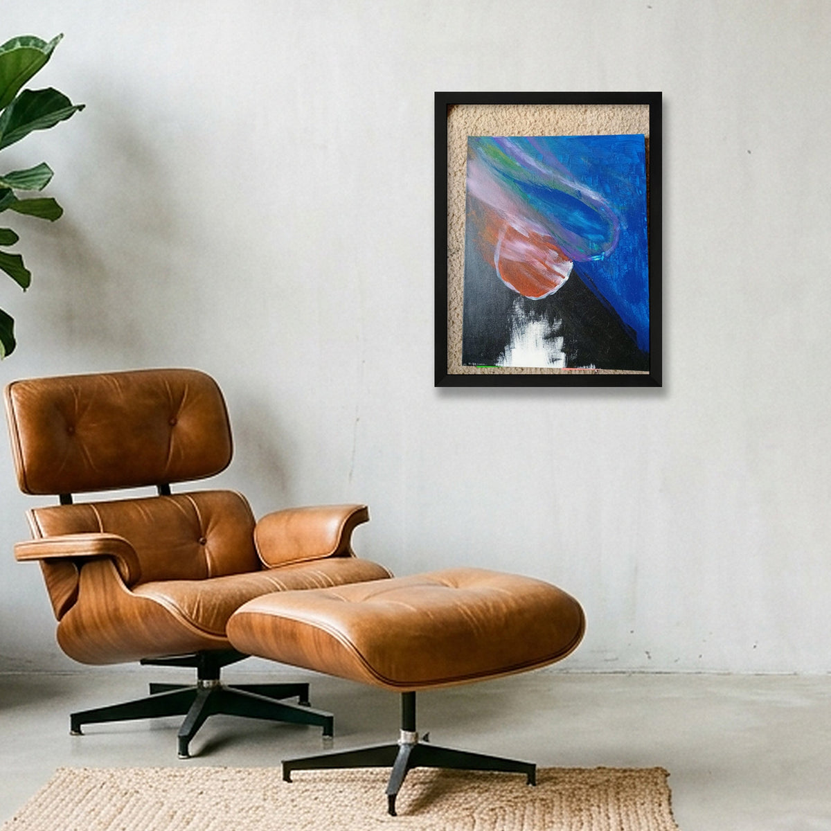 Love you tomorrow  — 30×40cm, 12×16" Black Frame