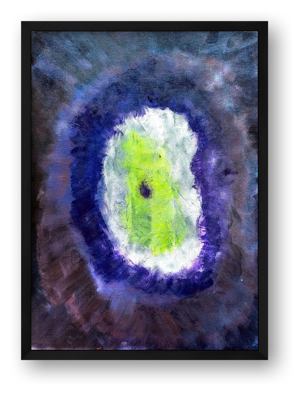 Open  — framed