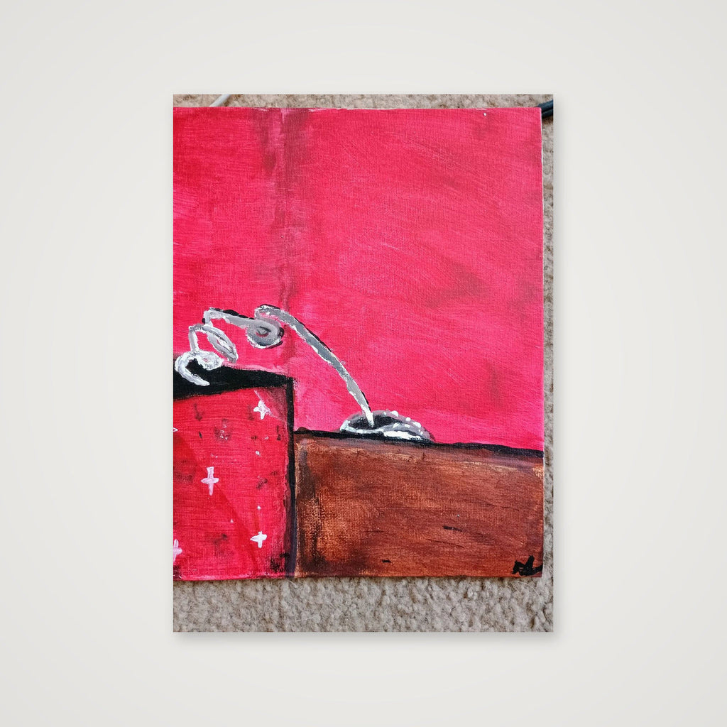 Follow into the dark  — A4 (21×30cm, 8×12") Print only