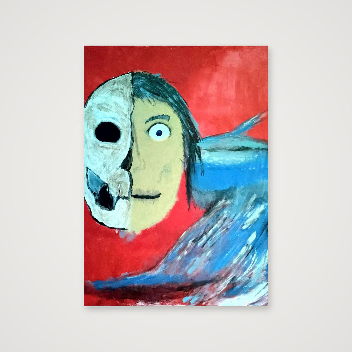 The dehumanization of humanity — A4 (21×30cm, 8×12") Print only