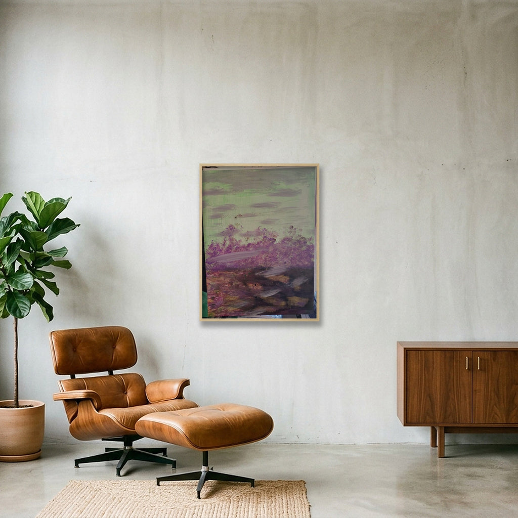 Lilac dream — 60×80cm, 24×31" Oak Frame
