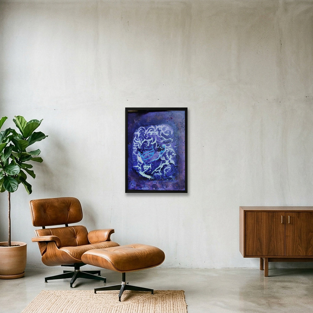Nika — 42×59cm, 17×23" Black Frame