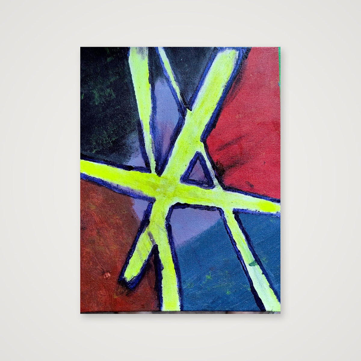 Ordinary crossing — 60×80cm, 24×31" Print only