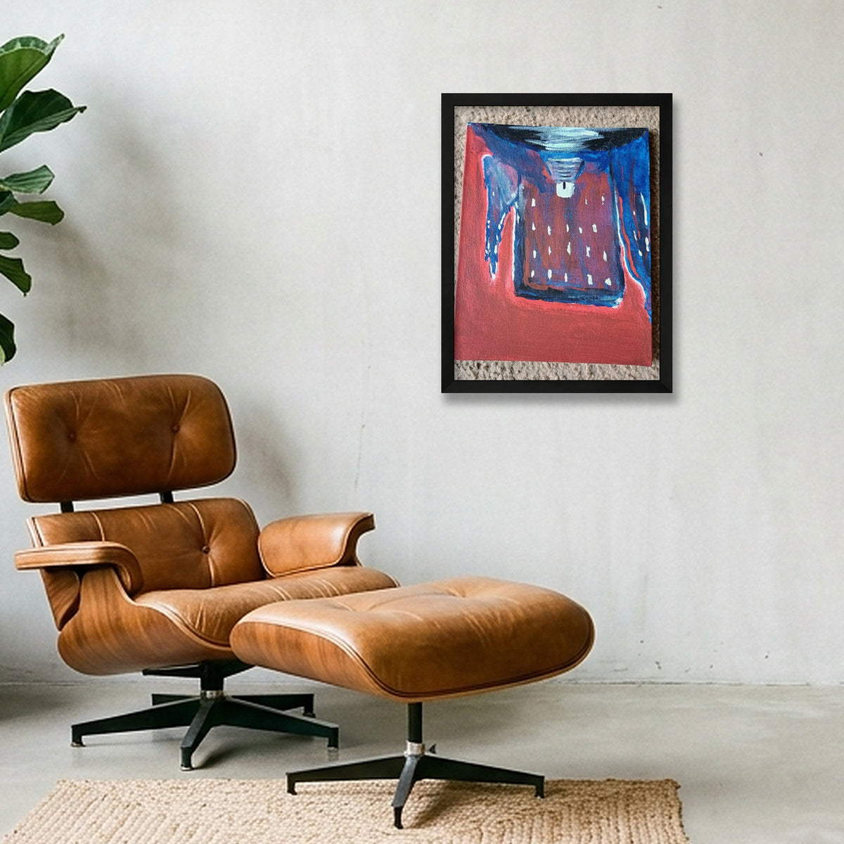 Hello hospital  — 30×40cm, 12×16" Black Frame