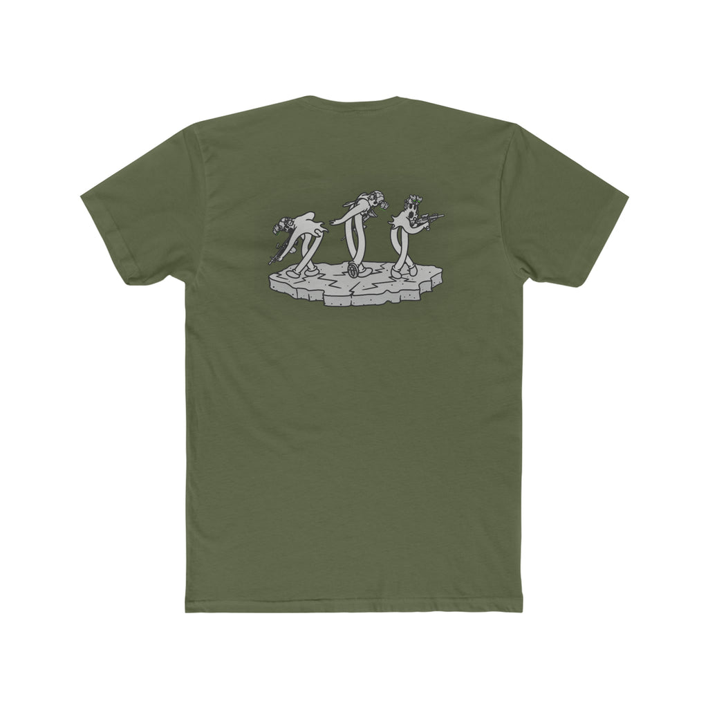 3 Dancing Ghosts (Psyops) - Crew Tee