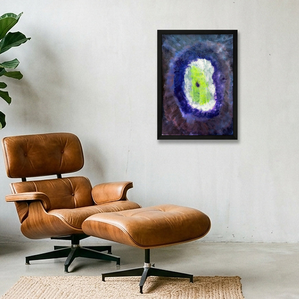 Open  — A3 (30×42cm, 12×17") Black Frame