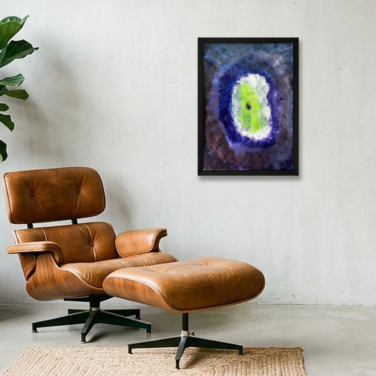 Open  — A3 (30×42cm, 12×17") Black Frame