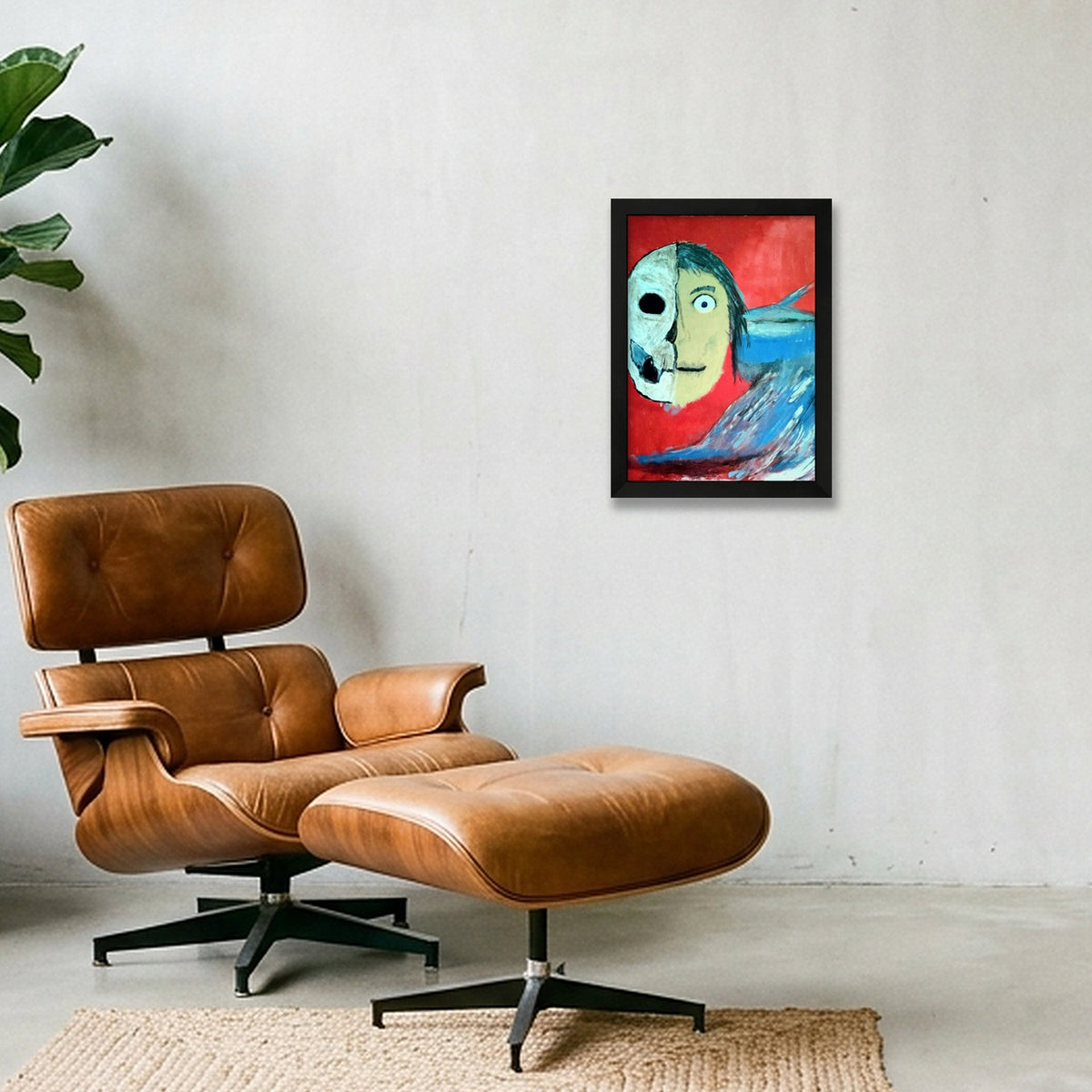 The dehumanization of humanity — A4 (21×30cm, 8×12") Black Frame