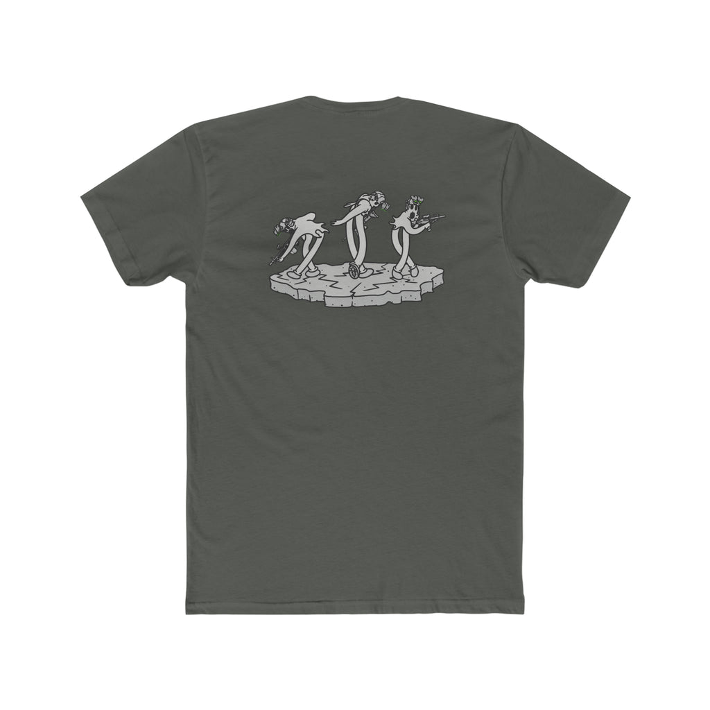 3 Dancing Ghosts (Psyops) - Crew Tee