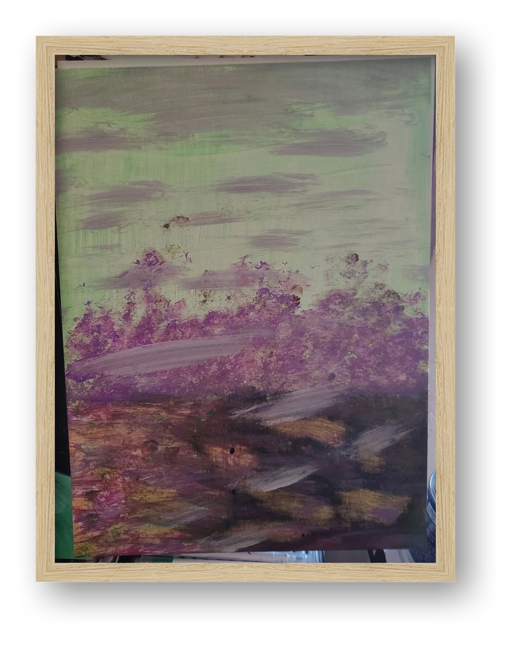 Lilac dream — framed