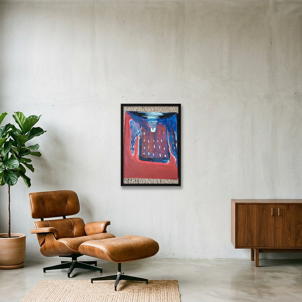 Hello hospital  — 42×59cm, 17×23" Black Frame